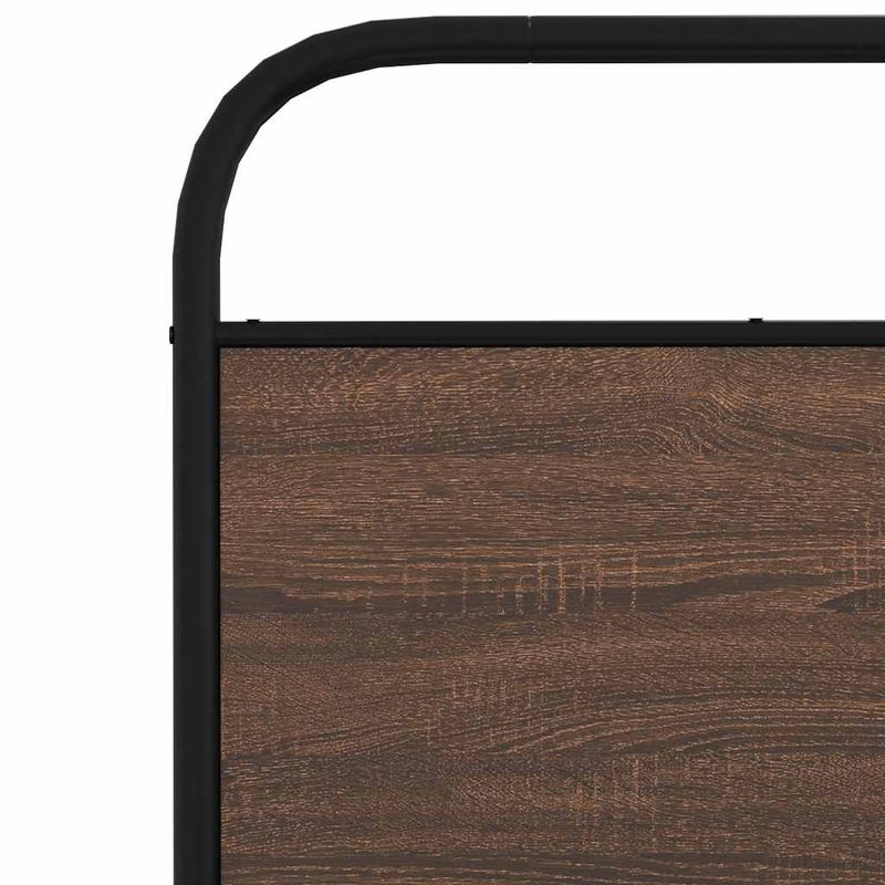 Casa si Gradina - Mobilier - Paturi si accesorii - Paturi - Cadru pat fara saltea stejar maro, 90x190 cm, lemn prelucrat - Infinity.ro
