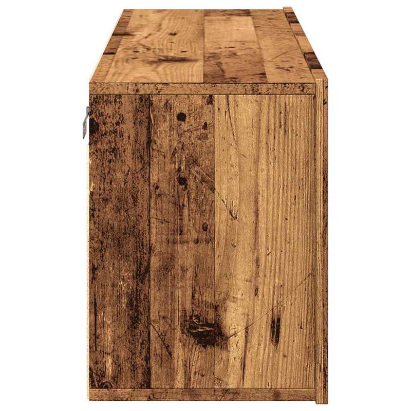Casa si Gradina - Mobilier - Comode si corpuri - Comode - Comoda TV de perete, lemn vechi, 100x30x41 cm - Infinity.ro