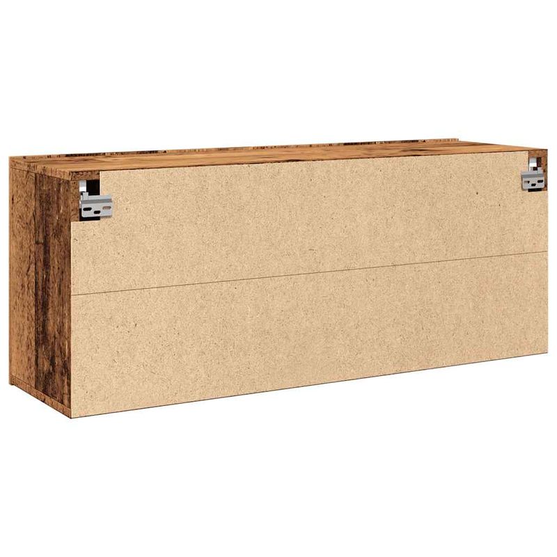 Casa si Gradina - Mobilier - Comode si corpuri - Comode - Comoda TV de perete, lemn vechi, 100x30x41 cm - Infinity.ro