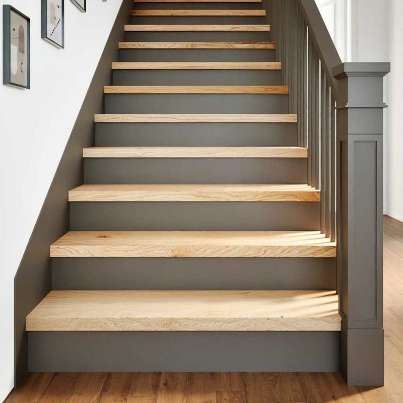 Casa si Gradina - Constructii - Scari si accesorii interioare - Accesorii scari interioare - Trepte scari 16 buc Stejar masiv netratat 90x25x2 cm - Infinity.ro