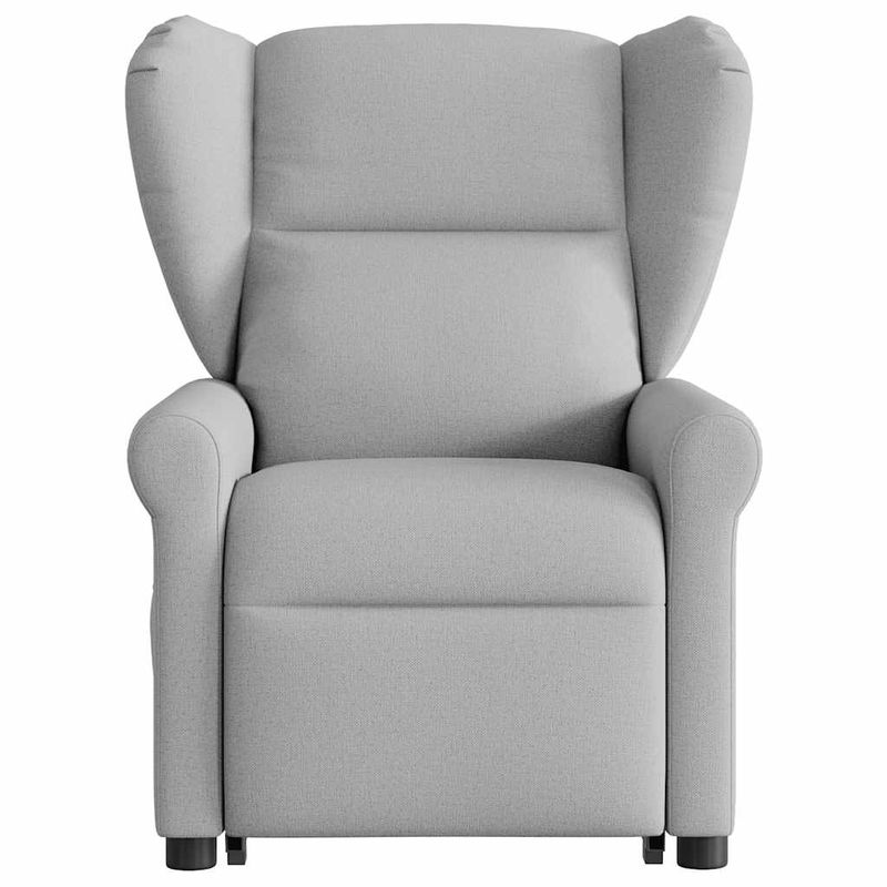 Casa si Gradina - Mobilier - Scaune si fotolii - Fotolii - Fotoliu inclinabil vertical din tesatura gri nor - Infinity.ro