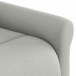 Casa si Gradina - Mobilier - Scaune si fotolii - Fotolii - Fotoliu inclinabil vertical din tesatura gri nor - Infinity.ro