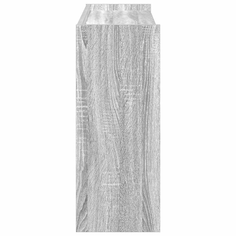 Casa si Gradina - Mobilier - Organizare si depozitare - Organizator incaltaminte - Pantofar, gri sonoma, 80x25x61,5 cm, lemn compozit, înălțime 62 cm, lăţime 80 cm - Infinity.ro