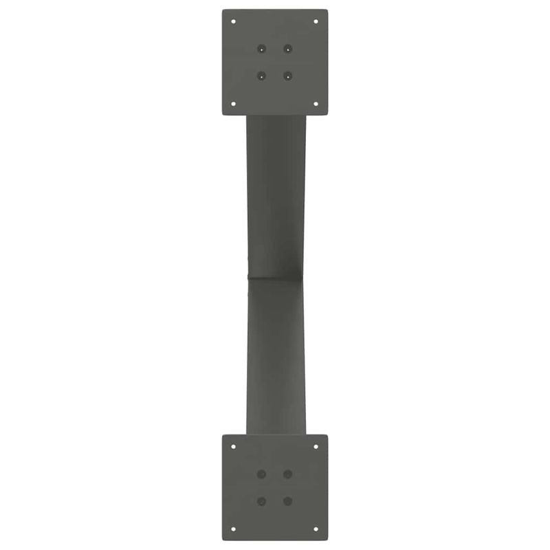 Casa si Gradina - Mobilier - Feronerie si accesorii mobila - Picioare pentru masa in forma de X, 2 buc Antracit Otel, mărime 70x(72-73) cm (80 mm) - Infinity.ro