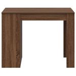 Casa si Gradina - Mobilier - Mese si birouri - Mese bucatarie si dining - Birou cu sertar raft Stejar maro 102x62x77,5 cm lemn prelucrat - Infinity.ro