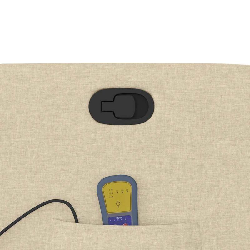 Ingrijire personala si Cosmetice - Sanatate si wellness - Articole wellness - Fotolii de masaj - Fotoliu rabatabil de masaj, crem, material textil - Infinity.ro