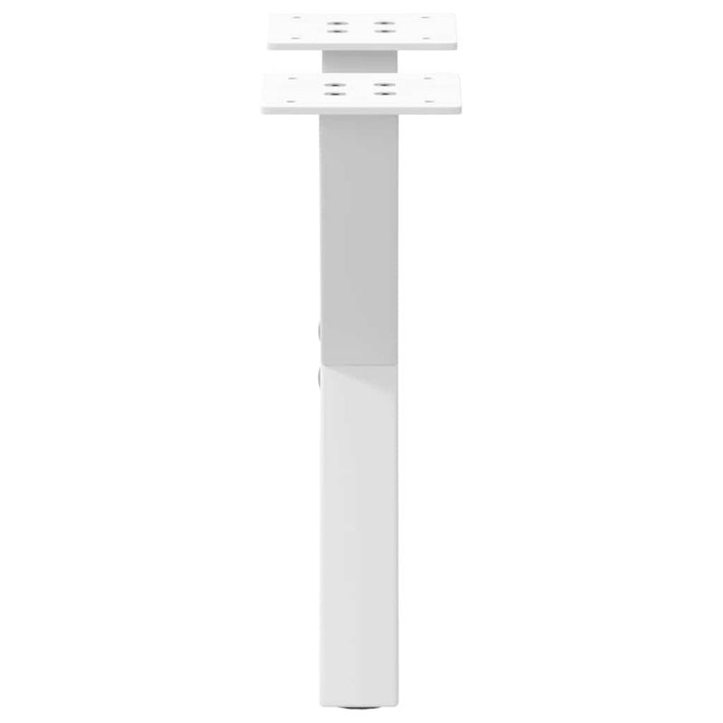 Casa si Gradina - Mobilier - Feronerie si accesorii mobila - Picioare masuta cafea in forma X, 2 buc alb 30x(30-31) cm otel, mărime 30x(30-31) cm (40 mm) - Infinity.ro
