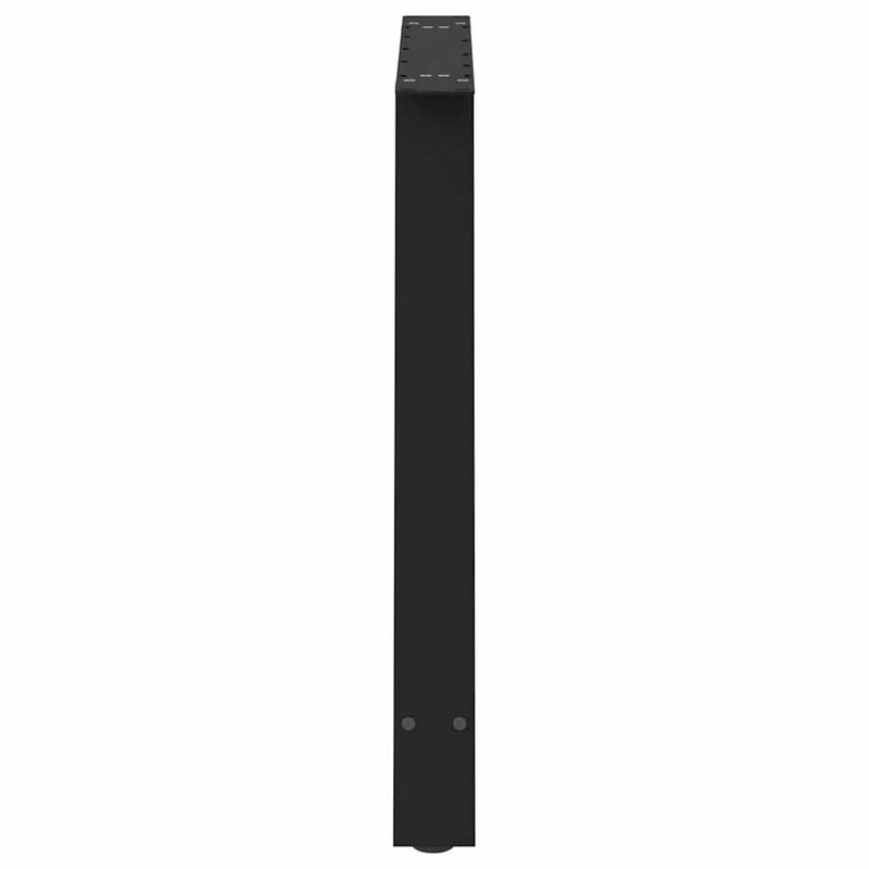 Casa si Gradina - Mobilier - Feronerie si accesorii mobila - Picioare masuta de cafea in forma de A, 2 buc Negru Otel, mărime 90x(72-73) cm - Infinity.ro