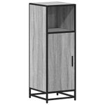Casa si Gradina - Mobilier - Mobilier baie - Comode baie - Dulap de baie, gri sonoma, 65x33x60 cm, lemn prelucrat - Infinity.ro