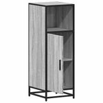 Casa si Gradina - Mobilier - Mobilier baie - Comode baie - Dulap de baie, gri sonoma, 65x33x60 cm, lemn prelucrat - Infinity.ro