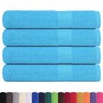 Casa si Gradina - Textile si covoare - Textile baie - Prosoape - Prosoape 4 buc Turcoaz 100x200 cm 360 g/m² 100% bumbac - Infinity.ro