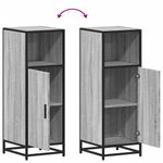 Casa si Gradina - Mobilier - Mobilier baie - Comode baie - Dulap de baie, gri sonoma, 65x33x60 cm, lemn prelucrat - Infinity.ro
