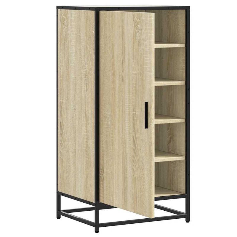 Casa si Gradina - Mobilier - Organizare si depozitare - Organizator incaltaminte - Suport pantofi Stejar Sonoma 48x38x97,5 cm Lemn prelucrat - Infinity.ro