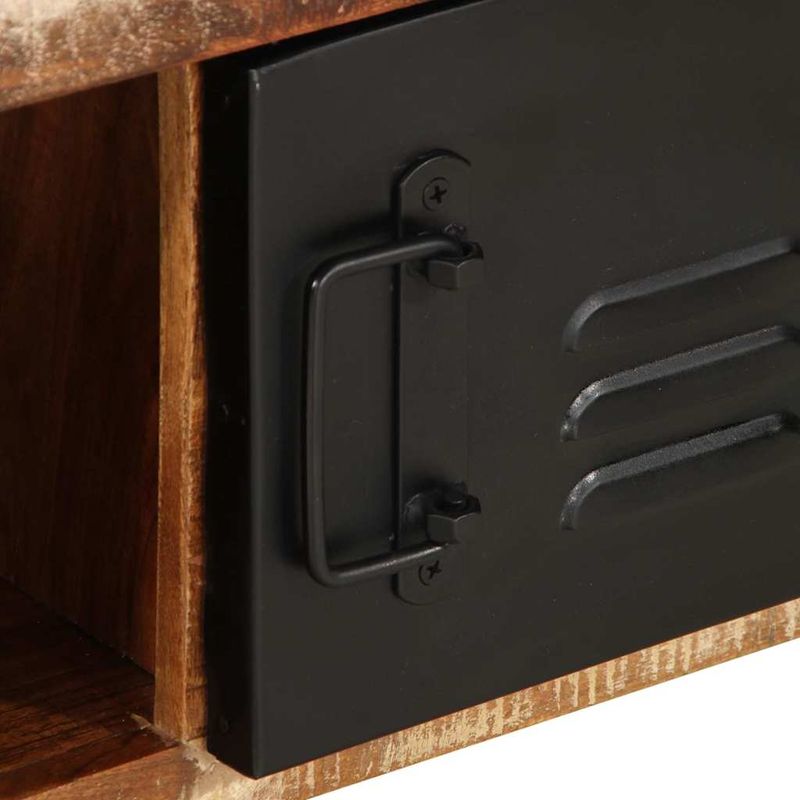 Casa si Gradina - Mobilier - Mese si birouri - Masute de cafea - Masuta de cafea multicolora 90x50x36 cm lemn masiv recuperat - Infinity.ro