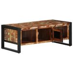 Casa si Gradina - Mobilier - Mese si birouri - Masute de cafea - Masuta de cafea multicolora 90x50x36 cm lemn masiv recuperat - Infinity.ro