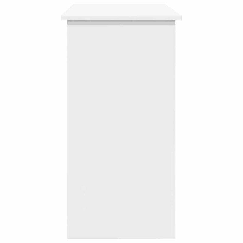 Casa si Gradina - Mobilier - Mese si birouri - Birouri - Birou, alb, 80 x 40 x 75 cm, PAL - Infinity.ro