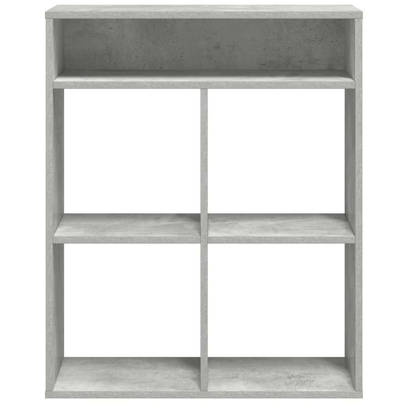 Casa si Gradina - Mobilier - Biblioteci si rafturi - Biblioteci - Biblioteca, gri beton, 66x31x80 cm, lemn prelucrat - Infinity.ro