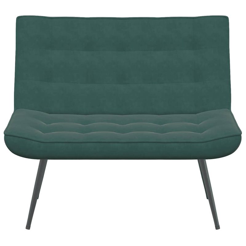 Casa si Gradina - Mobilier - Canapele si coltare - Banchete - Banca verde inchis 110x74x84 cm catifea - Infinity.ro