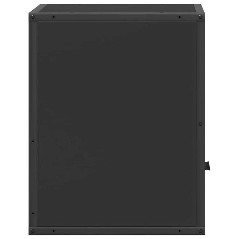 Casa si Gradina - Mobilier - Comode si corpuri - Noptiere - Noptiera de perete, negru, 40x31x39,5 cm - Infinity.ro