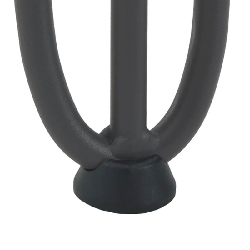 Casa si Gradina - Mobilier - Feronerie si accesorii mobila - Picioare de masa in ac de par 4 buc Antracit 20 cm Otel masiv, model 3 rods - Infinity.ro