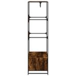 Casa si Gradina - Mobilier - Organizare si depozitare - Cuiere - Sifonier, stejar fumuriu, 90x50x180 cm, lemn prelucrat - Infinity.ro