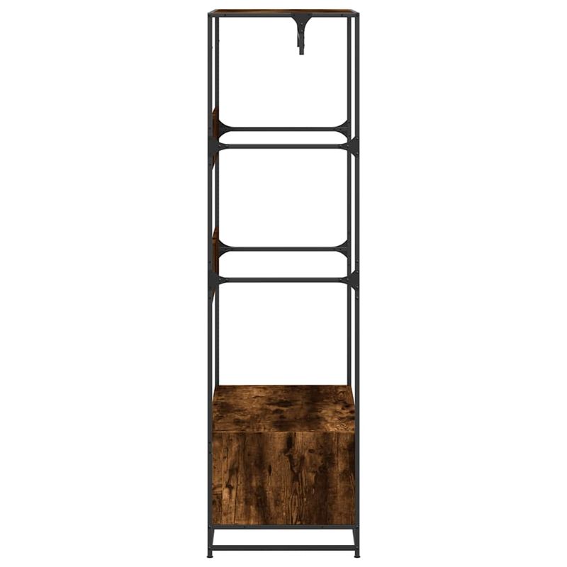Casa si Gradina - Mobilier - Organizare si depozitare - Cuiere - Sifonier, stejar fumuriu, 90x50x180 cm, lemn prelucrat - Infinity.ro