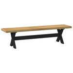 Casa si Gradina - Mobilier - Organizare si depozitare - Bancute - Banca de sufragerie NOAIN picioare in forma X lemn masiv de pin - Infinity.ro