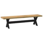 Casa si Gradina - Mobilier - Organizare si depozitare - Bancute - Banca de sufragerie NOAIN picioare in forma X lemn masiv de pin - Infinity.ro