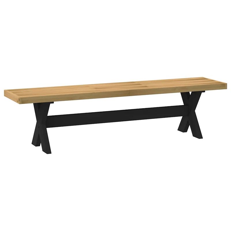 Casa si Gradina - Mobilier - Organizare si depozitare - Bancute - Banca de sufragerie NOAIN picioare in forma X lemn masiv de pin - Infinity.ro