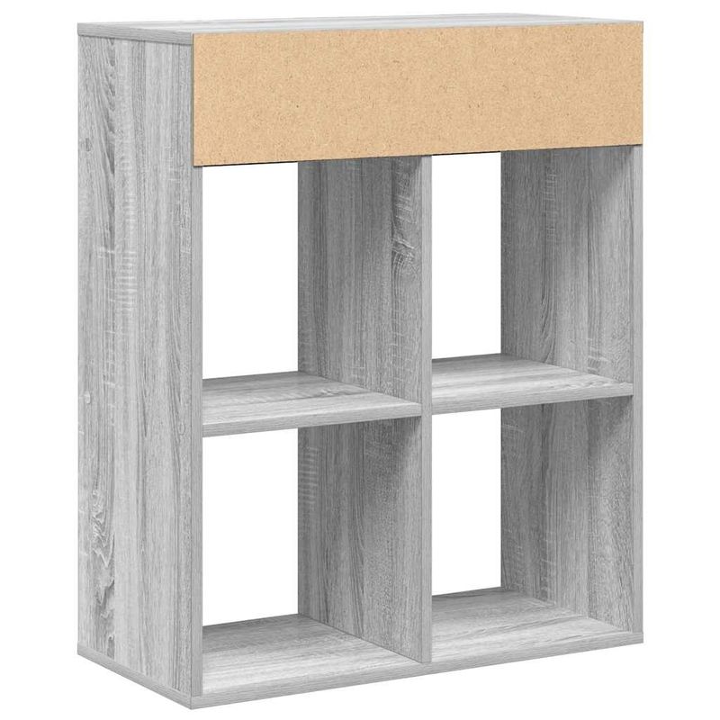 Casa si Gradina - Mobilier - Biblioteci si rafturi - Biblioteci - Biblioteca, gri sonoma, 66x31x80 cm, lemn prelucrat - Infinity.ro