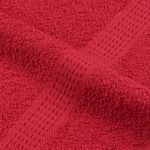 Casa si Gradina - Textile si covoare - Textile baie - Prosoape - Prosoape pentru oaspeti 4 buc Rosu 30x50cm 360 g/m² 100% bumbac - Infinity.ro