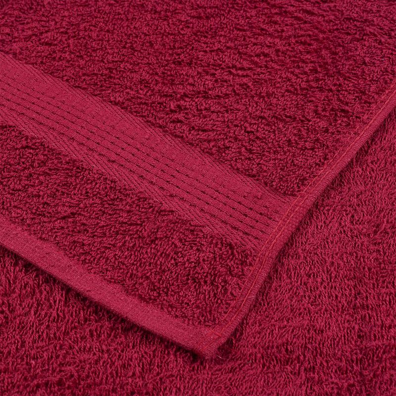 Casa si Gradina - Textile si covoare - Textile baie - Prosoape - Prosoape pentru oaspeti 2 buc Bordeaux 360 g/m² 100% bumbac - Infinity.ro