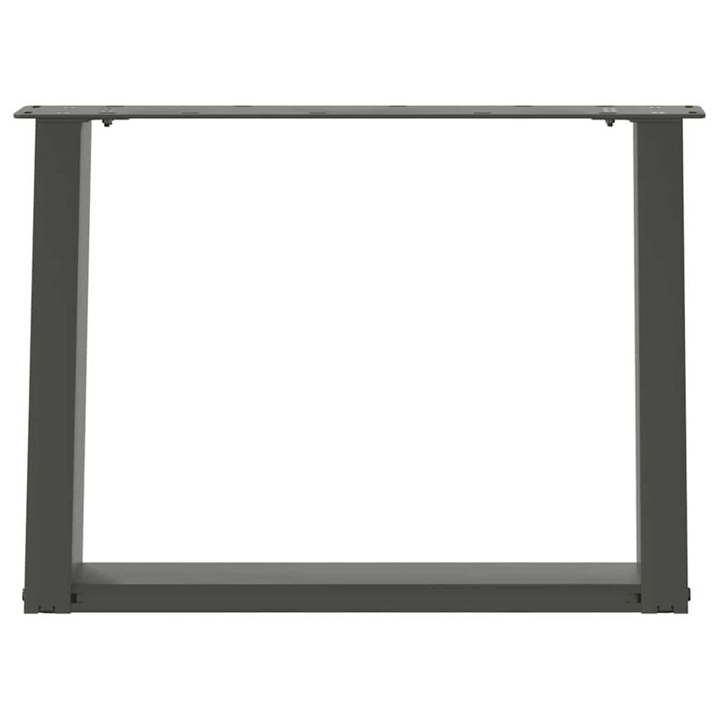 Casa si Gradina - Mobilier - Feronerie si accesorii mobila - Picioare pentru masuta cafea in forma de U 2 buc Antracit Otel - Infinity.ro