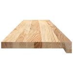 Casa si Gradina - Constructii - Scari si accesorii interioare - Accesorii scari interioare - Trepte scari 2 buc Stejar masiv netratat 110x25x2 cm - Infinity.ro
