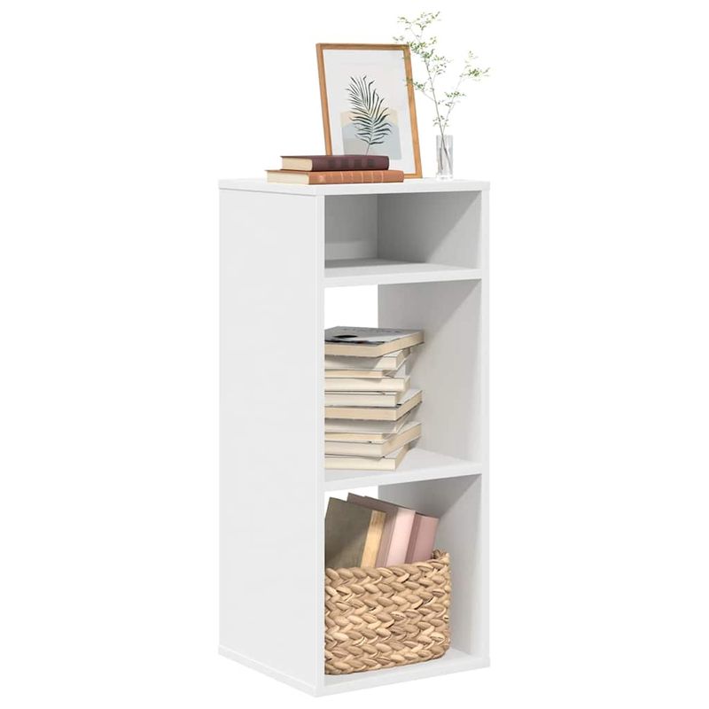 Casa si Gradina - Mobilier - Biblioteci si rafturi - Biblioteci - Biblioteca, alb, 34x31x80 cm, lemn prelucrat - Infinity.ro
