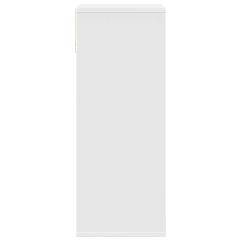 Casa si Gradina - Mobilier - Biblioteci si rafturi - Biblioteci - Biblioteca, alb, 34x31x80 cm, lemn prelucrat - Infinity.ro