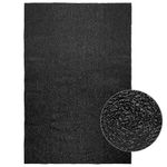 Casa si Gradina - Textile si covoare - Covoare - Covoare casa - Covor „ZIZUR” Antracit aspect iută pentru interior și exterior, model rotund, mărime 160x230 cm - Infinity.ro