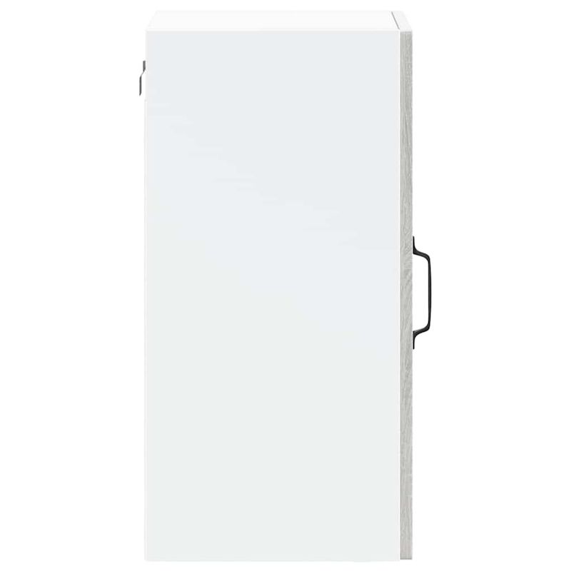 Casa si Gradina - Mobilier - Comode si corpuri - Corpuri bucatarie - Dulap de bucatarie cu usa din sticla „Porto” gri Sonoma, mărime 40x31x60 cm, model 1x dulap de perete din sticlă (1 ușă) - Infinity.ro
