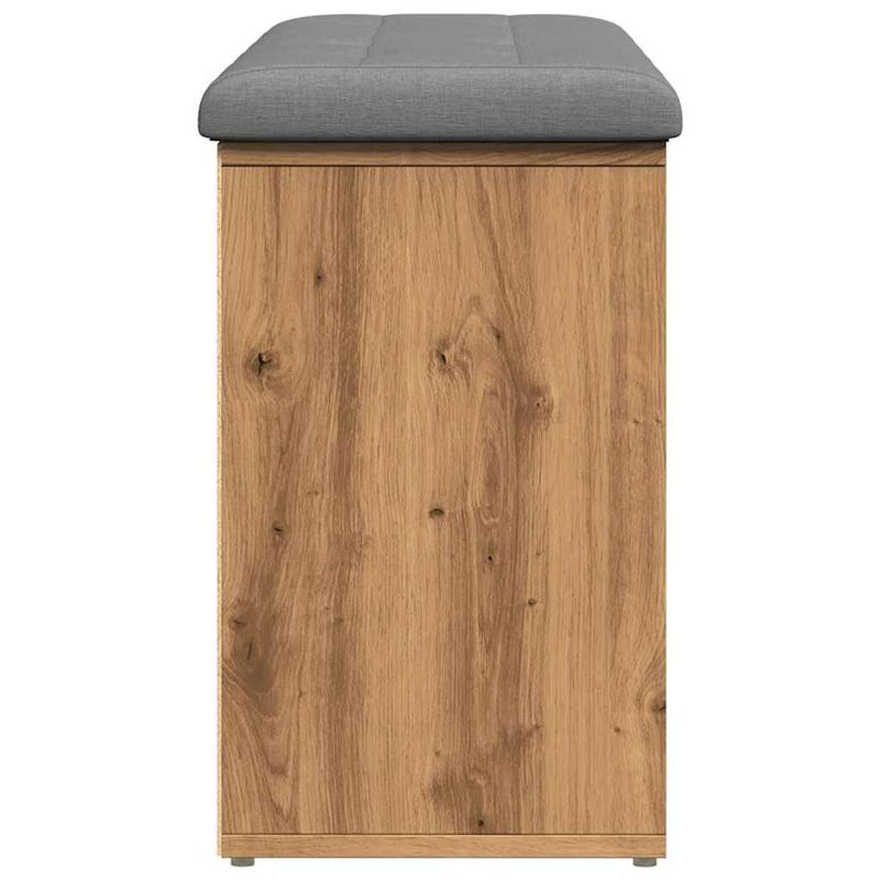 Casa si Gradina - Mobilier - Organizare si depozitare - Bancute - Banca de pantofi stejar artizanal 102x32x50 cm lemn prelucrat - Infinity.ro