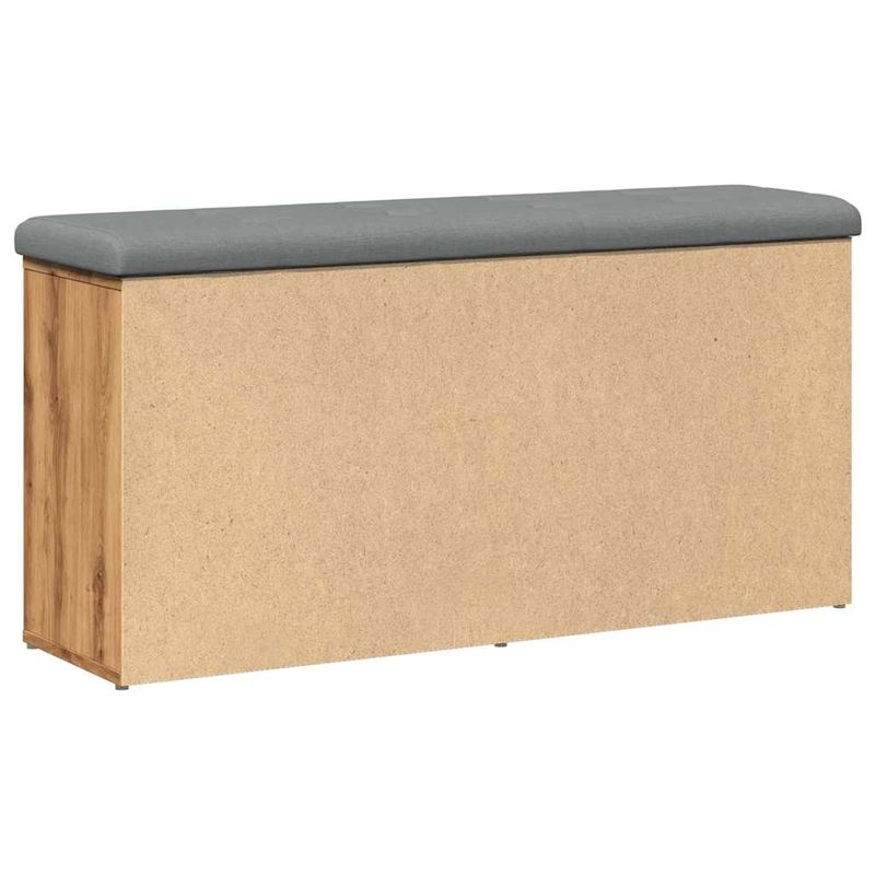 Casa si Gradina - Mobilier - Organizare si depozitare - Bancute - Banca de pantofi stejar artizanal 102x32x50 cm lemn prelucrat - Infinity.ro