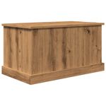 Casa si Gradina - Mobilier - Organizare si depozitare - Cutii depozitare - Cutie depozitare, stejar artizanal, 70x40x38 cm, lemn prelucrat - Infinity.ro