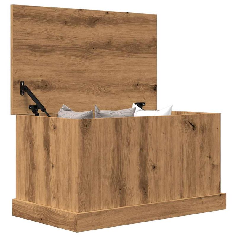 Casa si Gradina - Mobilier - Organizare si depozitare - Cutii depozitare - Cutie depozitare, stejar artizanal, 70x40x38 cm, lemn prelucrat - Infinity.ro