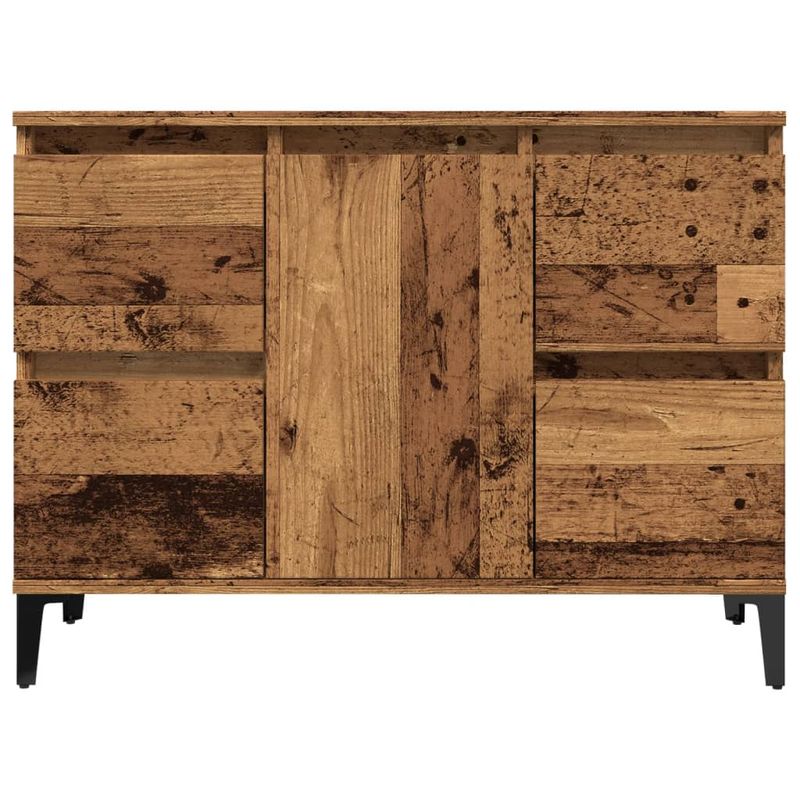 Casa si Gradina - Mobilier - Mobilier baie - Comode baie - Dulap de chiuveta, lemn vechi, 80x33x60 cm, lemn prelucrat - Infinity.ro