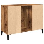 Casa si Gradina - Mobilier - Mobilier baie - Comode baie - Dulap de chiuveta, lemn vechi, 80x33x60 cm, lemn prelucrat - Infinity.ro
