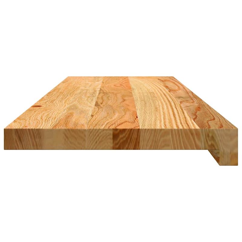 Casa si Gradina - Constructii - Scari si accesorii interioare - Accesorii scari interioare - Trepte de scara 16 buc maro deschis lemn masiv de stejar, mărime 80x25x2 cm - Infinity.ro