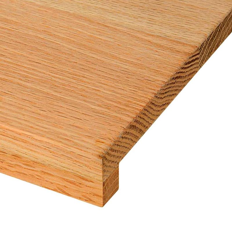 Casa si Gradina - Constructii - Scari si accesorii interioare - Accesorii scari interioare - Trepte de scara 16 buc maro deschis lemn masiv de stejar, mărime 80x25x2 cm - Infinity.ro