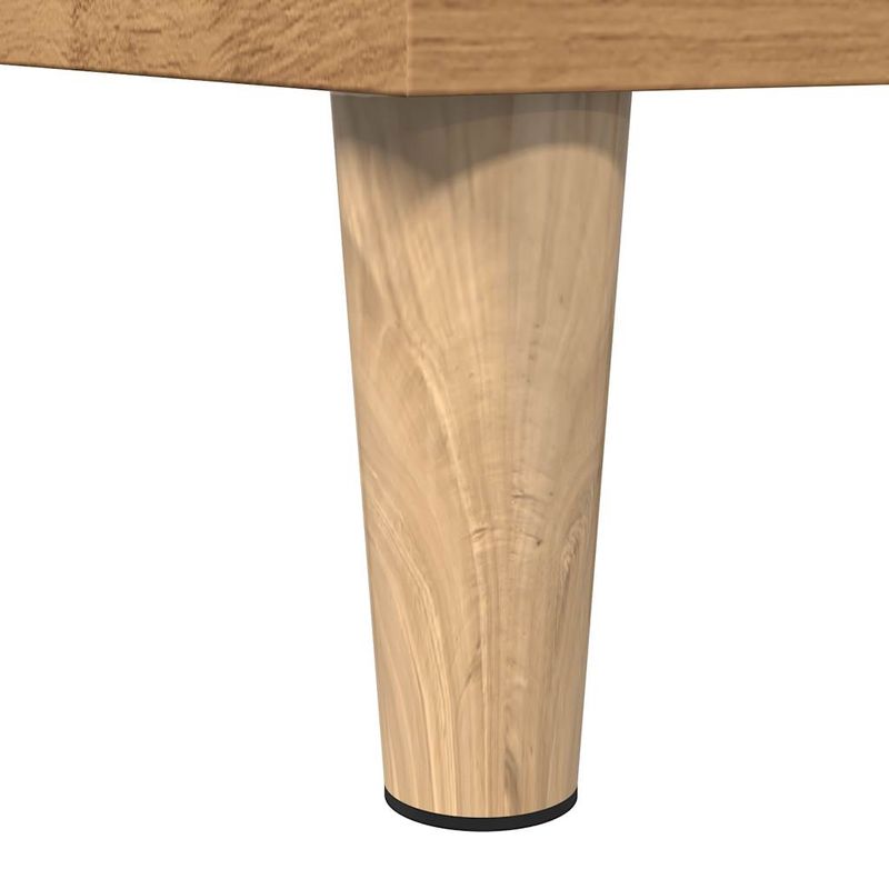 Casa si Gradina - Mobilier - Mobilier baie - Corpuri baie - Dulap de baie, stejar artizanal, 30x30x190 cm, lemn prelucrat - Infinity.ro