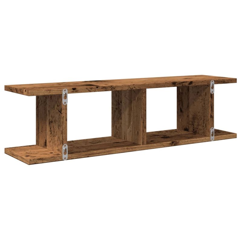 Casa si Gradina - Mobilier - Biblioteci si rafturi - Rafturi - Rafturi de perete 2 buc. lemn vechi 75x18x20 cm, lemn prelucrat - Infinity.ro
