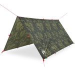 Sport si Outdoor - Camping - Copertine si adaposturi - Prelata de camping, camuflaj, 366x306 cm, impermeabila - Infinity.ro