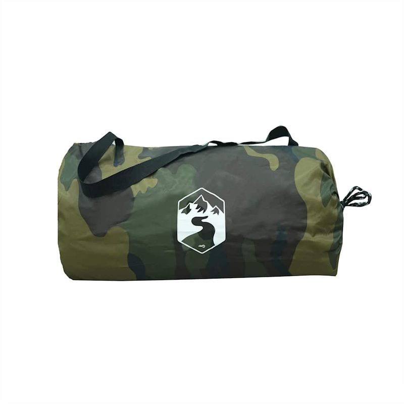 Sport si Outdoor - Camping - Copertine si adaposturi - Prelata de camping, camuflaj, 366x306 cm, impermeabila - Infinity.ro